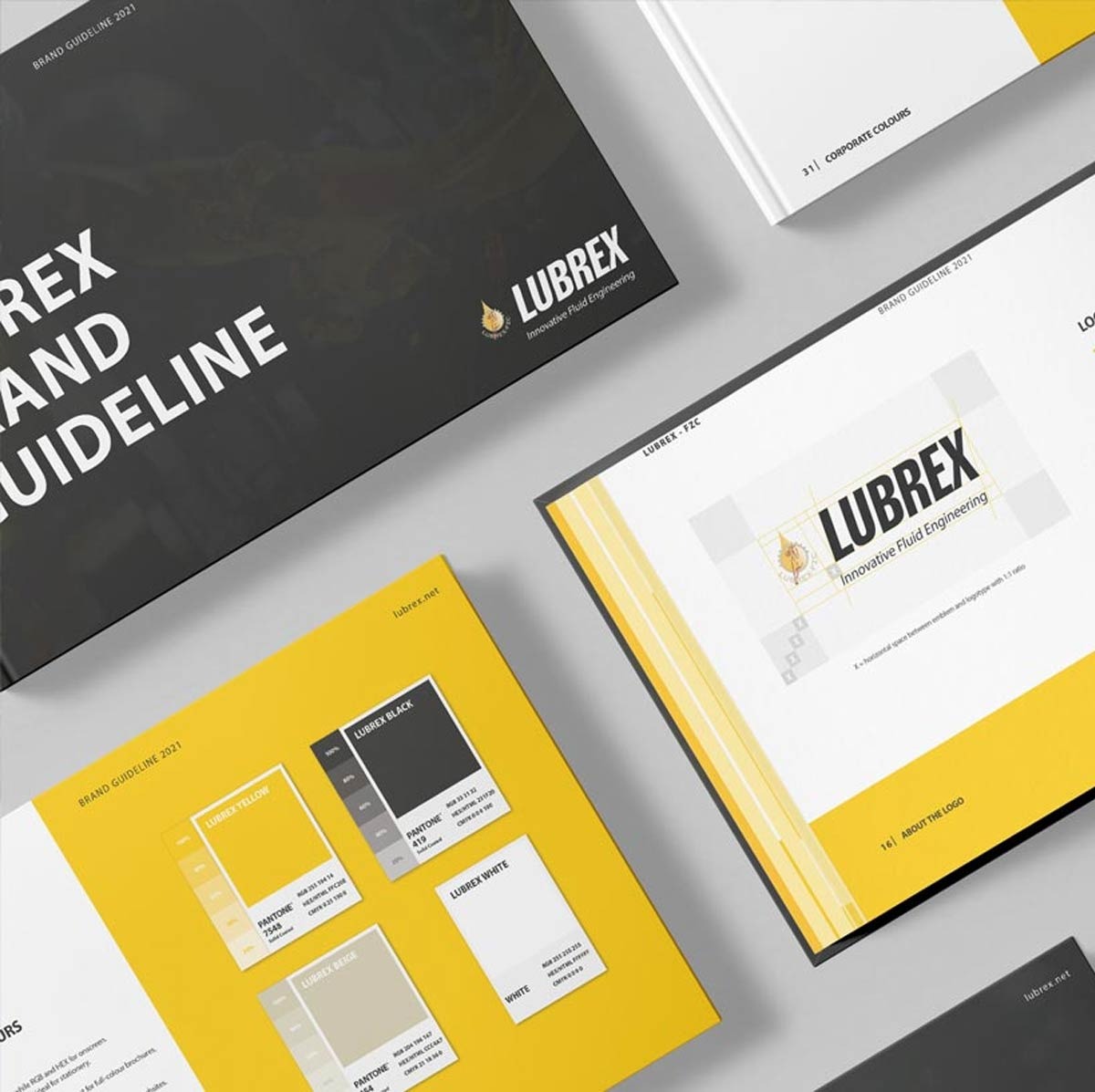 Branding and corporate identity design work by Sketches Agency Dubai